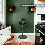 【樂活不露】12吋風格立扇【沙漠黃】電風扇 靜音風扇 工業扇 三段風速 組裝式可拆卸, , large