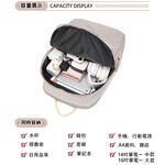 SPRING-尼龍後背包韓版時尚商務通勤後背包旅行後背包大款及中款-多色, , large