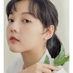 s999純銀螺絲款盛放的百合花耳環-附馬卡收納盒, , large