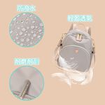 SPRING-簡約尼龍後背包休閒後背包3way小款後背包-多色, , large