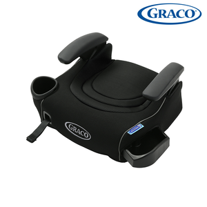 【Graco】 TurboBooster LX 3-12歲-黑珍珠 LATCH連結器固定 安全帶版 (汽車輔助增高座墊 兒童增高座墊 增高墊)