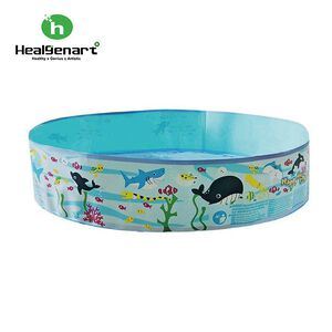 【Healgenart】趣味立體悠游泳池 免充氣戲水池