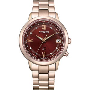 CITIZEN星辰 XC Hebe田馥甄廣告款 鈦 光動能電波女錶 CB1136-50W