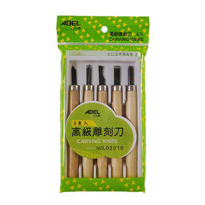 【龍品文創】 力大 ABEL 02016 5支入 高級雕刻刀