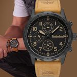 Timberland 天柏嵐 CAMPTON系列 三眼多功能手錶-黑 TDWGF0055403, , large