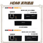 昌運監視器 HD-ES60EL-S1 60米 HDMI網路延長器 帶本地環出HDMI同步輸出, , large