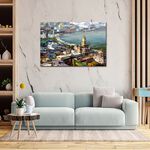 【御畫房】城市印象 國家一級畫師手繪油畫60×90cm(VF-17), , large