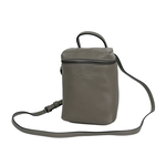 LONGCHAMP Le Pliage Xtra XS 小牛皮拉鍊迷你手提/斜背二用包/斑鳩灰, , large