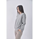 (M) meier q質感棉質灰色長袖上衣二手衣, , large