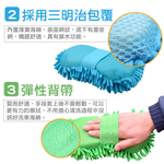 Large Microfiber Car Wash Sponge, 深藍, large