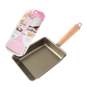 仙德曼台南鐵器玉子燒鍋x1+日本製玉子燒鍋鏟x1-1組