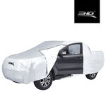 【3D Mats】皮卡銀光車套, , large
