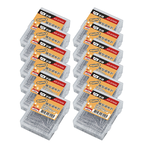【SDI 手牌】28mm  圓型 迴紋針 塑膠盒 150支入盒  12盒/組 0702G, , large