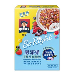 Quaker Mixed Berries Granola