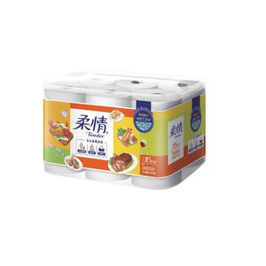 柔情廚房紙巾60PCx6