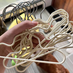 【G+居家】不鏽鋼止滑小衣架60入(凹槽衣架/晾曬衣架/三角衣架/乾濕兩用/寵物衣架/嬰幼兒衣架), , large