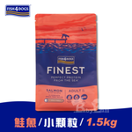 【倆寶貝精品館】海洋之星FISH4DOGS 無穀低敏挪威鮭魚(成犬 小顆粒-1.5kg), , large