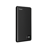 【Timo】數顯金屬超薄磁吸無線充行動電源 5000mAh (支援Magsage磁吸) - 耀石黑, , large