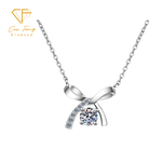 【CF鑽飾】項鍊 莫桑鑽《摯愛》1克拉 項墜, , large