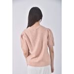 (M) 質感橘色短袖上衣二手衣, , large