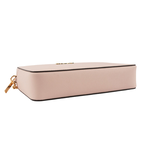 Michael Kors 金字logo方形鏈帶斜背包/粉色, , large