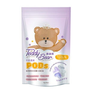 泰迪熊極淨酵素洗衣膠囊-薰衣草香