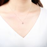 【Angel & Me】梅花 Plum Flower s925 純銀 厚鍍 18k 玫瑰金 項鍊 情人節 禮物, , large