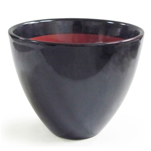 [豐名日本餐具] 5.0"深井 內深紅外黑 M-STYLE / C05DB0-177-2