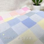 [凱美棉業] 2入組 隨機出色 純棉超柔順 頂級彩格浴巾 70x140cm, , large