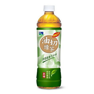 悅氏油切綠茶550ml