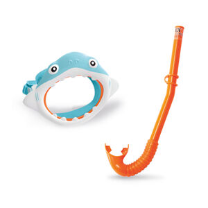 【泳具】大白鯊呼吸管套組(適用年齡：3-8歲)
