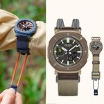 CASIO 卡西歐 PROTREK 戶外登山錶 彈力繩錶帶 太陽能藍芽手錶 PRJ-B001B-5, , large