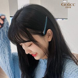 【Gulicc 】古莉可 韓國簡約ins一字鴨嘴夾 (3入)
