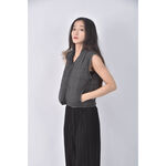 (S) ecru背心灰色外套二手衣, , large