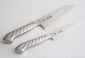 Multi-functional stainless steel knife set