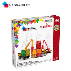 【意創趨術】Magna-Tiles磁力積木32片-工程基地