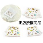 [台灣興隆毛巾] 角落生物紗布浴巾 2入混色, , large