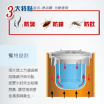 【雙手萬能】防臭落水頭2入組(附20ml矽利康) 防蟑 防蚊  過濾逆止, , large