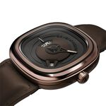 SEVENFRIDAY PE2/01 極簡設計自動上鍊機械錶 送禮推薦-44.5X44mm, , large