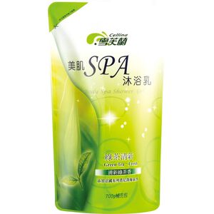 雪芙蘭美肌SPA綠茶清新補充包
