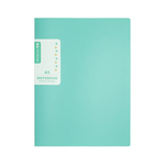 Soft-Color A5 20-Ring Loose-Leaf Notebook &ndash; Blue, , large