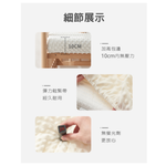 HABABY環安家居魔豆絨嬰兒床包1+2套組白色, , large