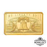 [皇家典藏] 2025-PAMP-自由的美國-自由鐘-5克金條(卡裝), , large