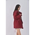 (M) if shop韓牌棉質連帽紅色外套二手衣, , large