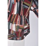 (XL) spades queen拼色綠色襯衫上衣二手衣, , large