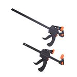 F型木工夾 木板固定器 快速直角固定 夾緊器 強力A字夾 壓緊夾 F夾 木工快速夾具, , large