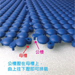 PMU PE PLASTIC MAT, 藍色, large