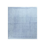 雙層緞檔方巾-暗灰藍, , large
