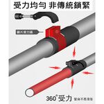 【Pioneer 開拓者】新款消光系碳纖維+鋁合金五節登山杖 2入附杖袋 消光藍, , large
