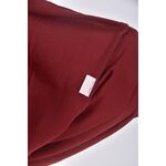 (S) 南島風質感跳色領口紅色長袖上衣二手衣, , large